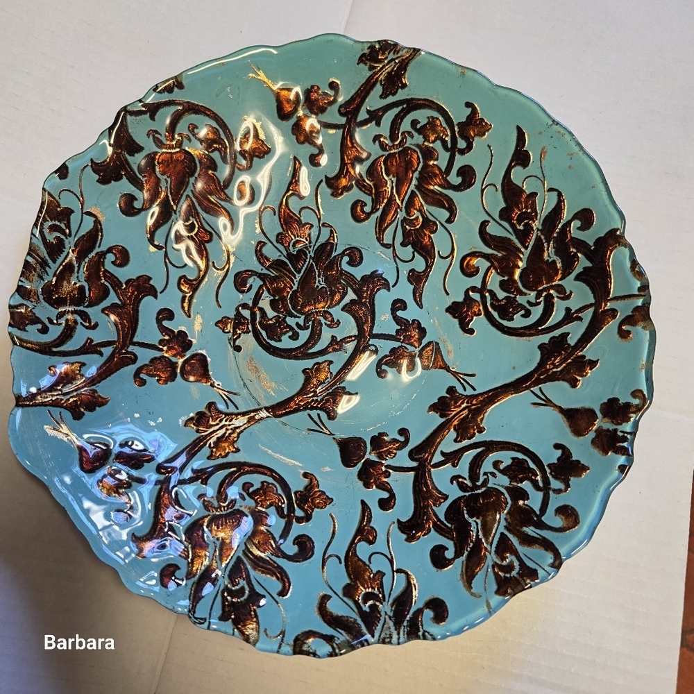 AKCAM Turkish Handmade Glass Art Bowl